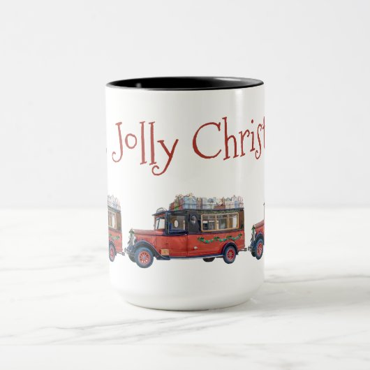 Holly Jolly kerstmis Mok (Midden)