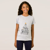 Holly Jolly Kerstmis T-shirt (Voorkant volledig)