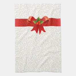 Holly Jolly Kerstmis Theedoek