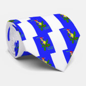 Holly Jolly Kerstmis Thema Stropdas (Opgerold)