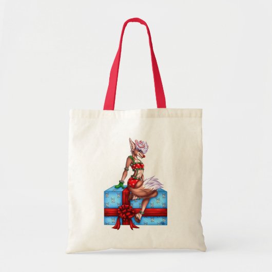 Holly Jolly Kerstmis Tote Bag (Voorkant)