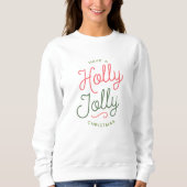 Holly Jolly Kerstmis Trui (Voorkant)