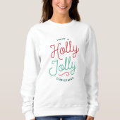 Holly Jolly Kerstshirt Trui (Voorkant)