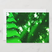 Holly Jolly Kersttypografie Klassieke Song Kaart (Achterkant)