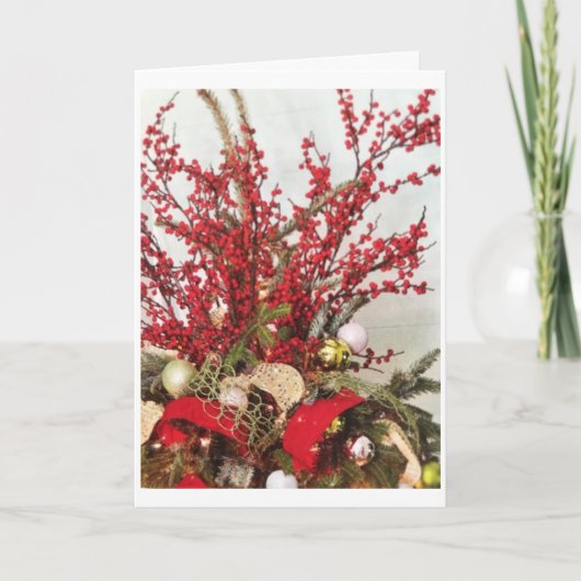 ***HOLLY JOLLY KERSTWENS*** KAART (Voorkant)