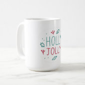Holly Jolly Koffiemok (Voorkant links)