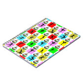 HOLLY JOLLY KUNSTSCHAATSER KERSTONTWERP NOTITIEBOEK (Linkerzijde)