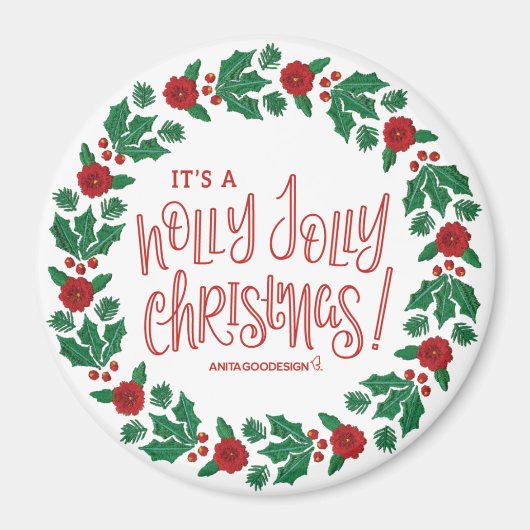 Holly Jolly Magnet (Voorkant)