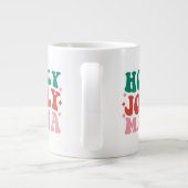 Holly Jolly Mama - Leuk vakantieontwerp Grote Koffiekop (Achterkant)