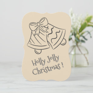 Holly Jolly Merry Christmas Jingle Bells Moch Scha Feestdagenkaart