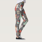Holly Jolly Merry kerst Leggings (Rechts)
