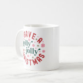 Holly Jolly Mok met kerstmis (Voorkant links)