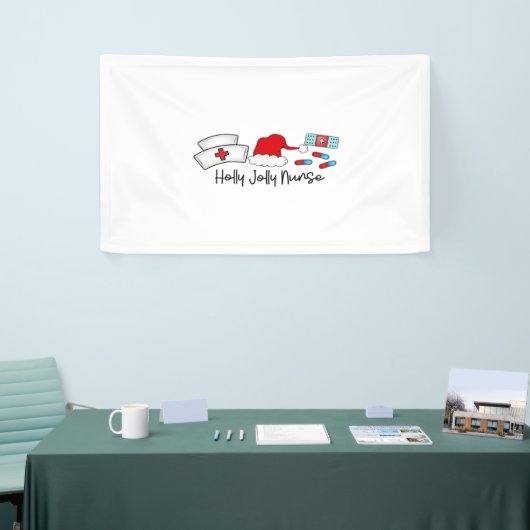 Holly Jolly Nurse, Halloween Classic T-shirt Spandoek (Beurs)