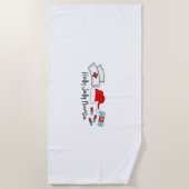 Holly Jolly Nurse, Halloween Classic T-shirt Strandlaken (Voorkant)