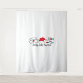 Holly Jolly Nurse, Halloween Classic T-shirt Wandkleed (Voorkant)