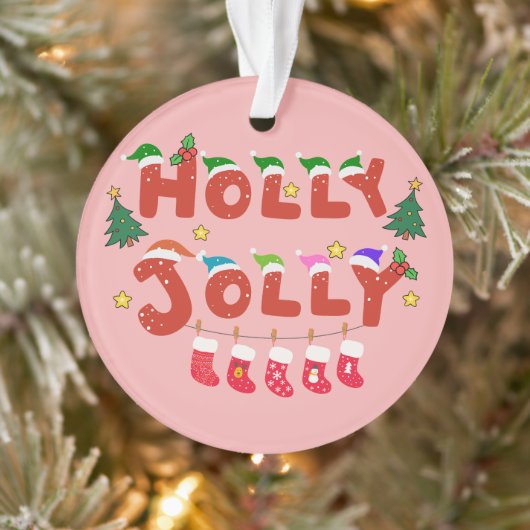 Holly Jolly Ornament (Boom)