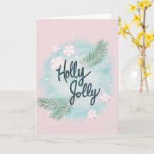 Holly Jolly - Pastel - Kerstmis - Groet -