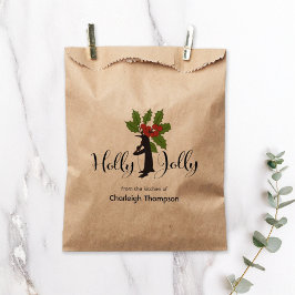 Holly Jolly Penguin Kerstmis Zelfgemaakte traktati Bedankzakje