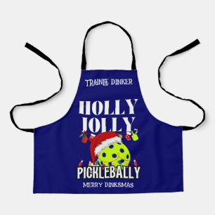 HOLLY JOLLY PICKLEBALLY Kerstmis Schort