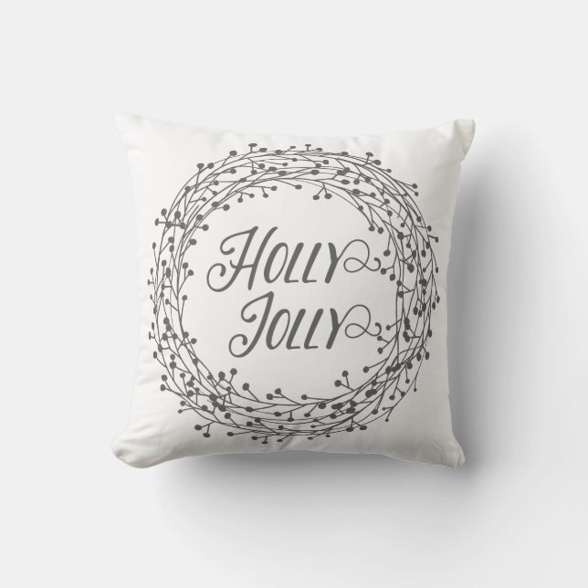 Holly Jolly Pillow Kussen (Voorkant)