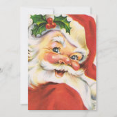  Holly Jolly Santa Claus - Aangepaste kerstperiode Feestdagenkaart (Voorkant)