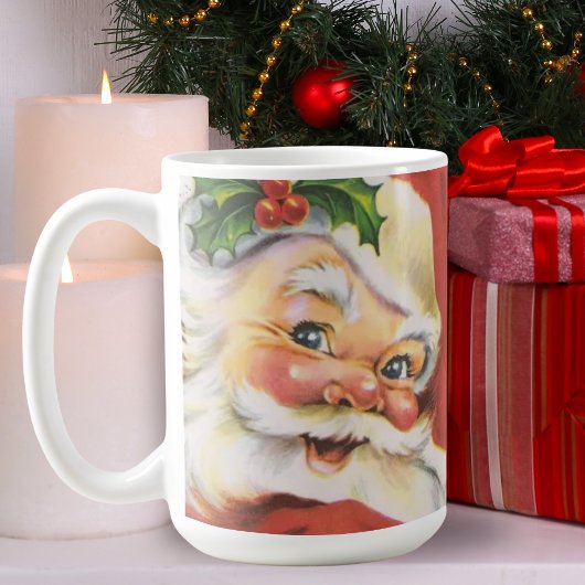  Holly Jolly Santa Claus kerstvakantie Koffiemok