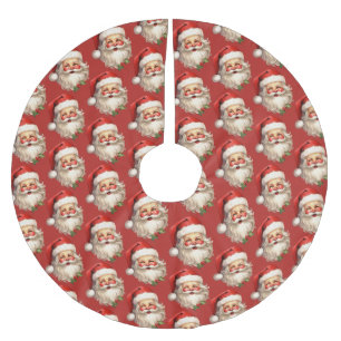 Holly Jolly Santa Claus Retro kerstpatroon Kerstboom Rok