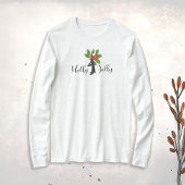 Holly Jolly Schattige Funny Penguin Christmas T-shirt