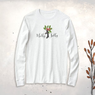 Holly Jolly Schattige Funny Penguin Christmas T-shirt