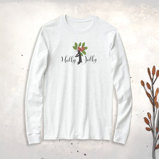 Holly Jolly Schattige Funny Penguin Christmas T-shirt