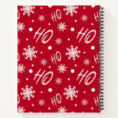 Holly Jolly Schattigee Kerstman Kat Notitieboek (Achterkant)