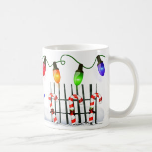 Holly Jolly Snowman GEPERSONALISEERD Koffiemok