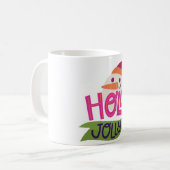 Holly Jolly Snowman Koffiemok (Voorkant links)