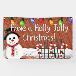 Holly Jolly Snowman Spandoek