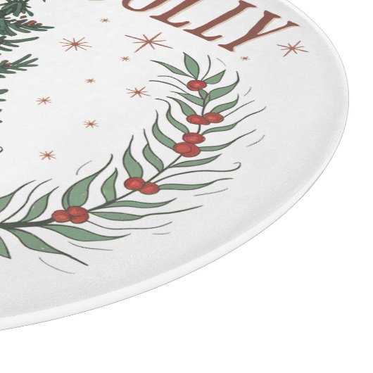 Holly Jolly Social club Snijplank (Hoek)