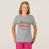Holly Jolly T-shirt (Voorkant volledig)