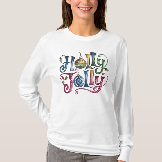 Holly Jolly T-Shirt (Voorkant)