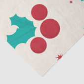 Holly Jolly Tissue Paper Tissuepapier (Detail)