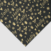 Holly jolly tissuepapier (Detail)