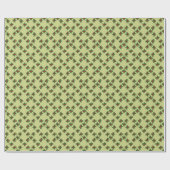 Holly jolly vakantie cadeaupapier (Vlak)