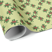 Holly jolly vakantie cadeaupapier (Rol Hoek)