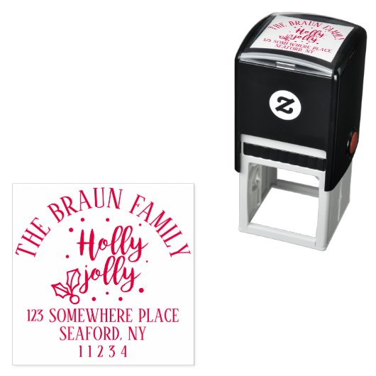 HOLLY JOLLY VAKANTIEADRES STEMPEL (In situ)