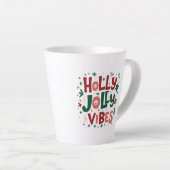Holly Jolly Vibes Christmas Latte Mok (Rechterhoek)