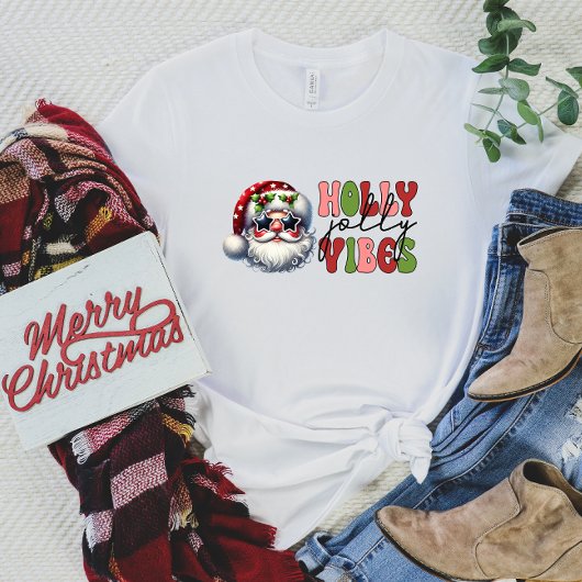 Holly Jolly Vibes T-shirt