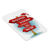 'Holly Jolly Wishes' Magneet (Rechterzijde)