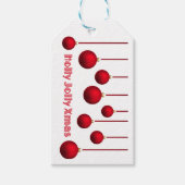 Holly jolly Xmas Cadeaulabel (Voorkant)