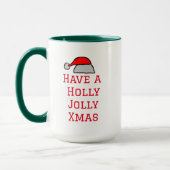 Holly Jolly Xmas Mok (Links)