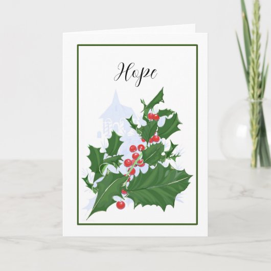 Holly kaart (Voorkant)