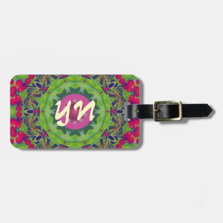 Holly Kaleidoscope bagagelabel
