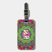 Holly Kaleidoscope bagagelabel (Voorkant verticaal)